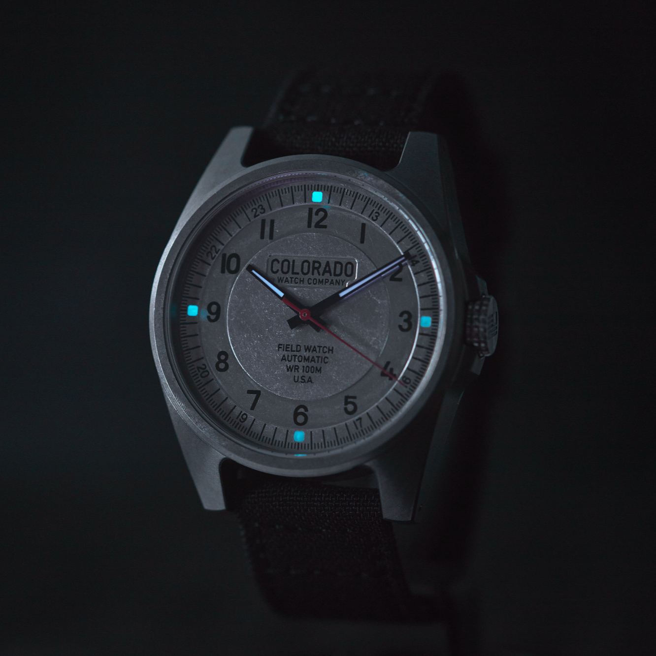 Field Watch - DLC Black Case - Classic Dial