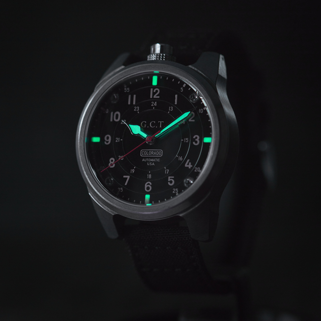 The GCT - Steel Case - Machined Dial