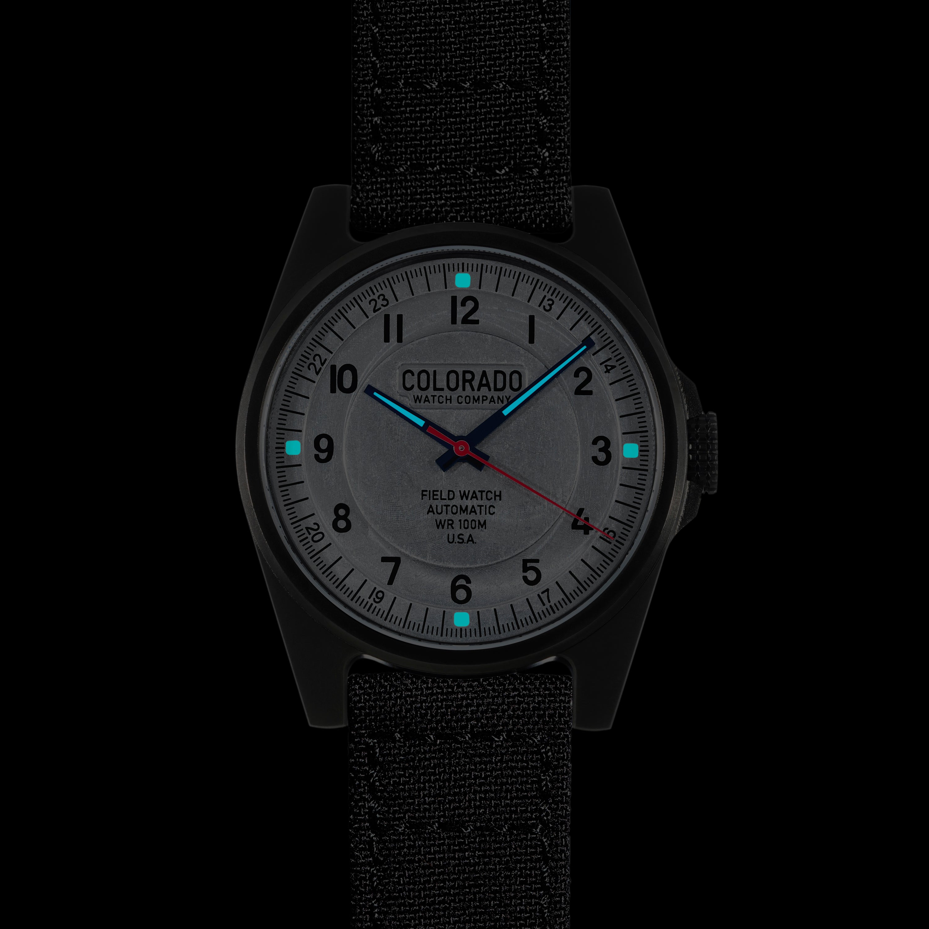 Field Watch - DLC Black Case - Classic Dial