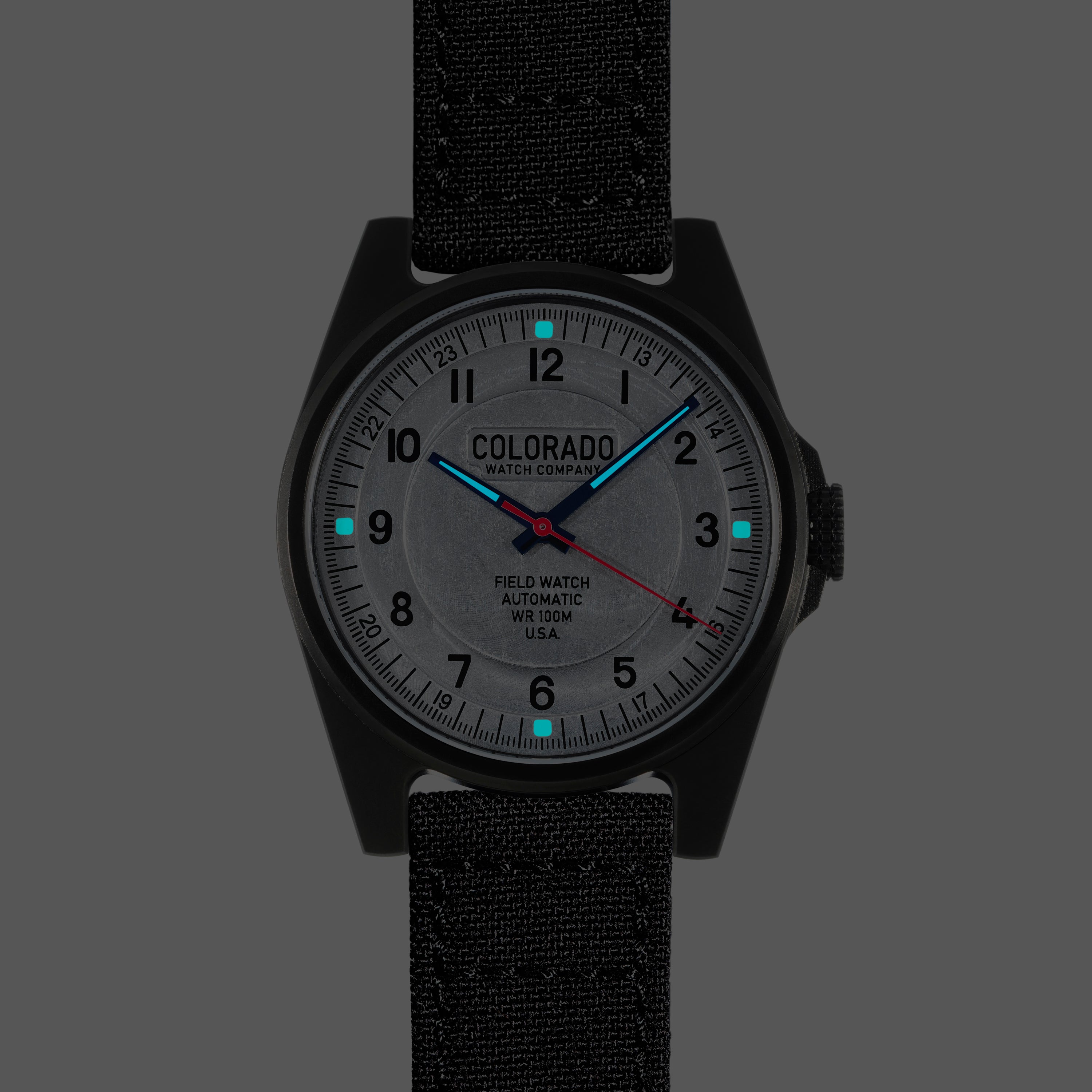 Field Watch - DLC Black Case - Classic Dial