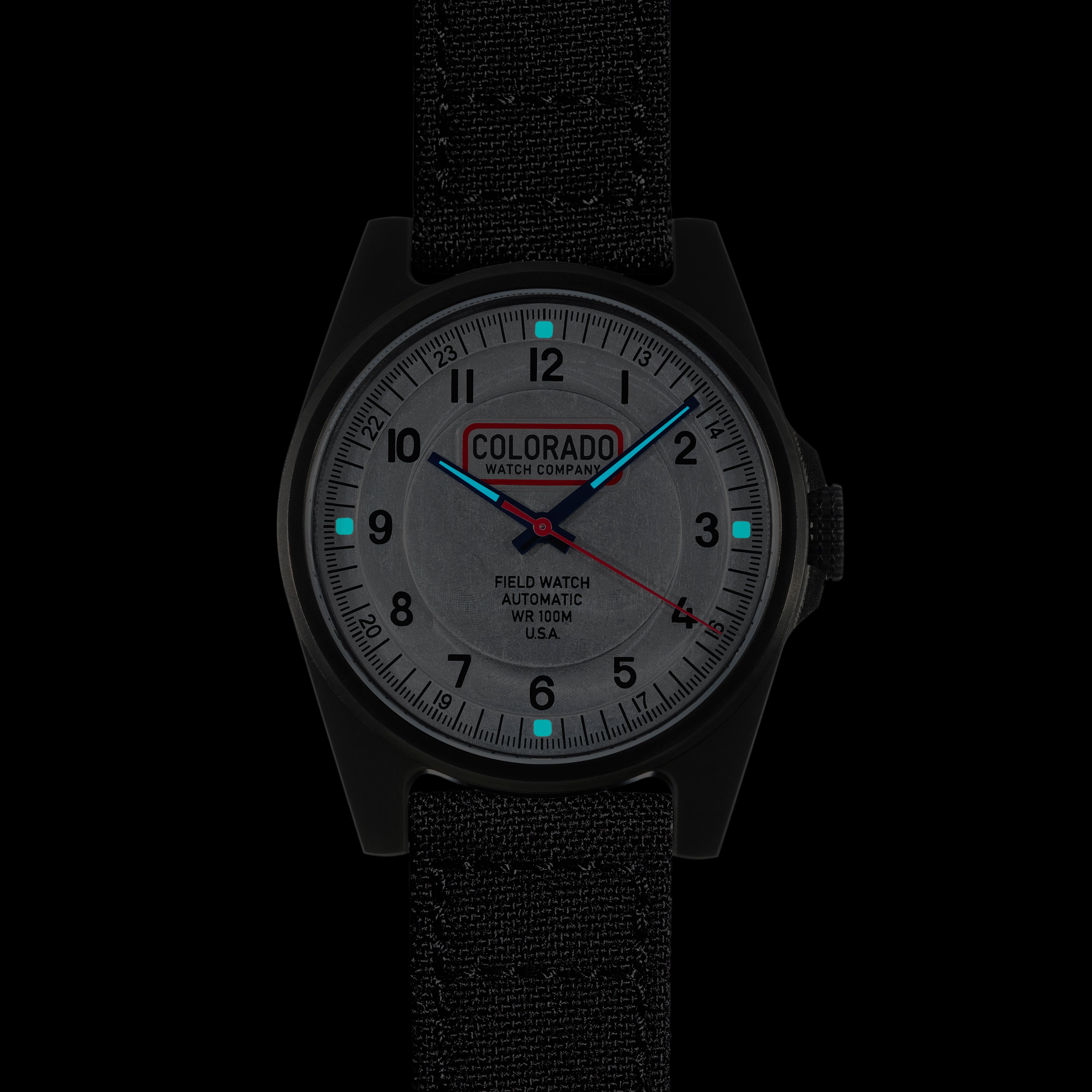 Field Watch - DLC Black Case - Vintage Dial