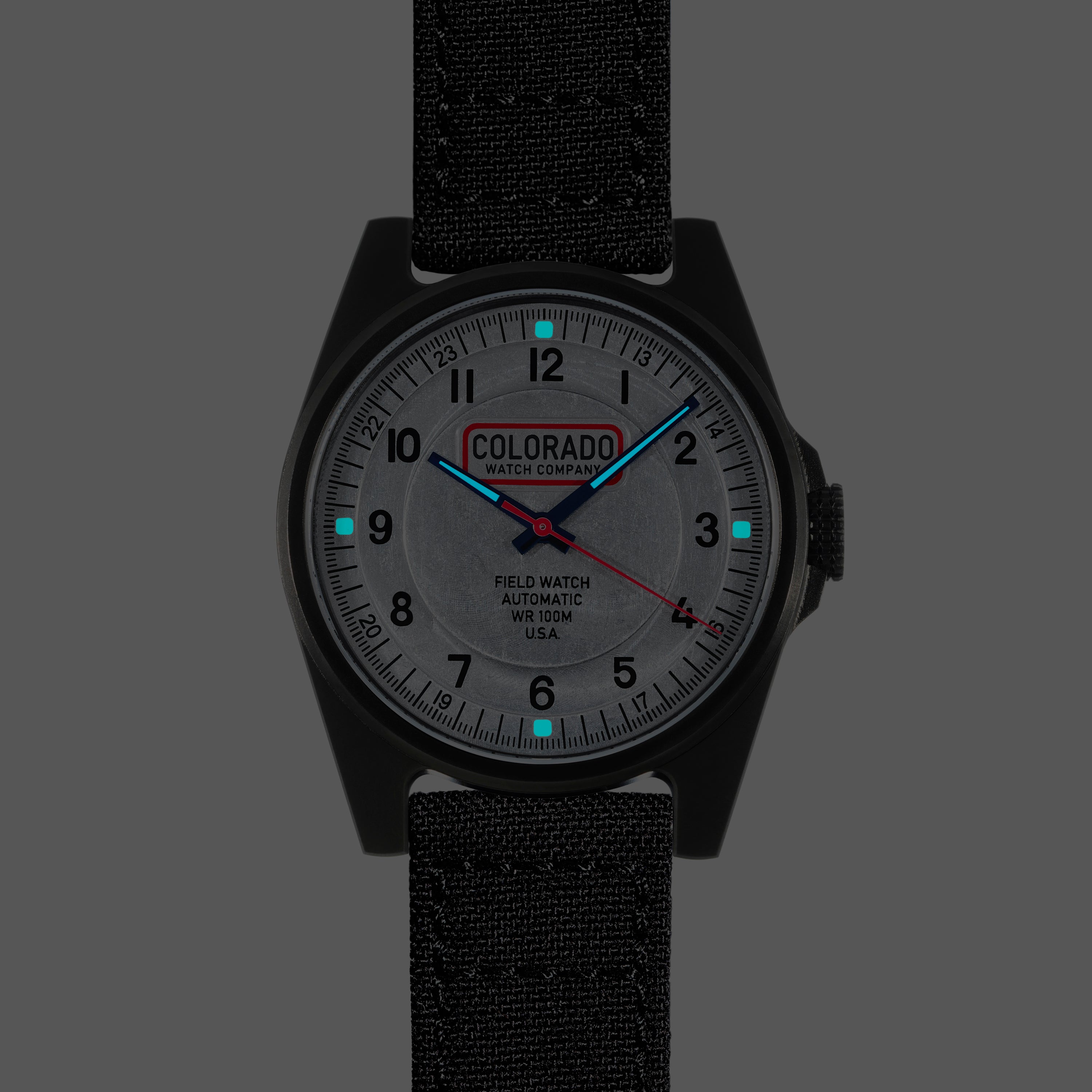 Field Watch - DLC Black Case - Vintage Dial