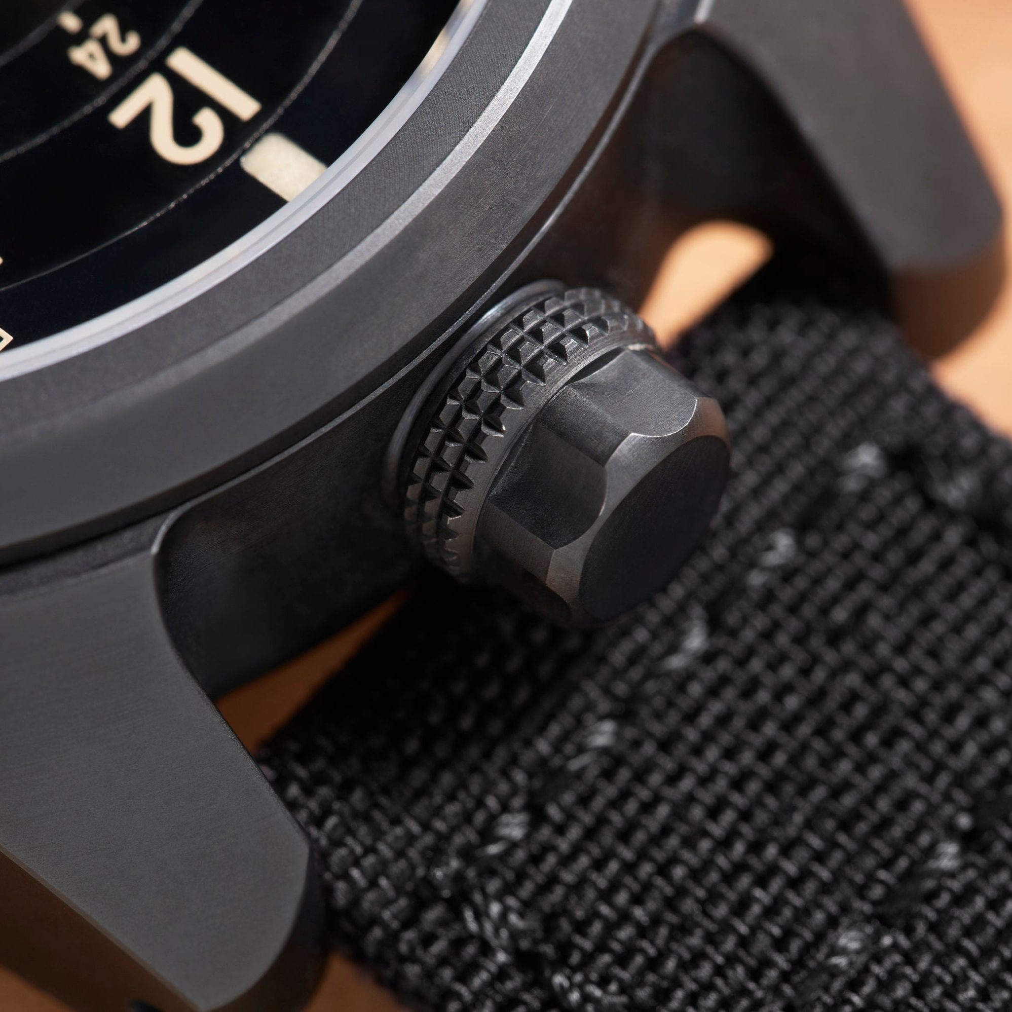 The GCT - DLC Black Case - Matte Dial
