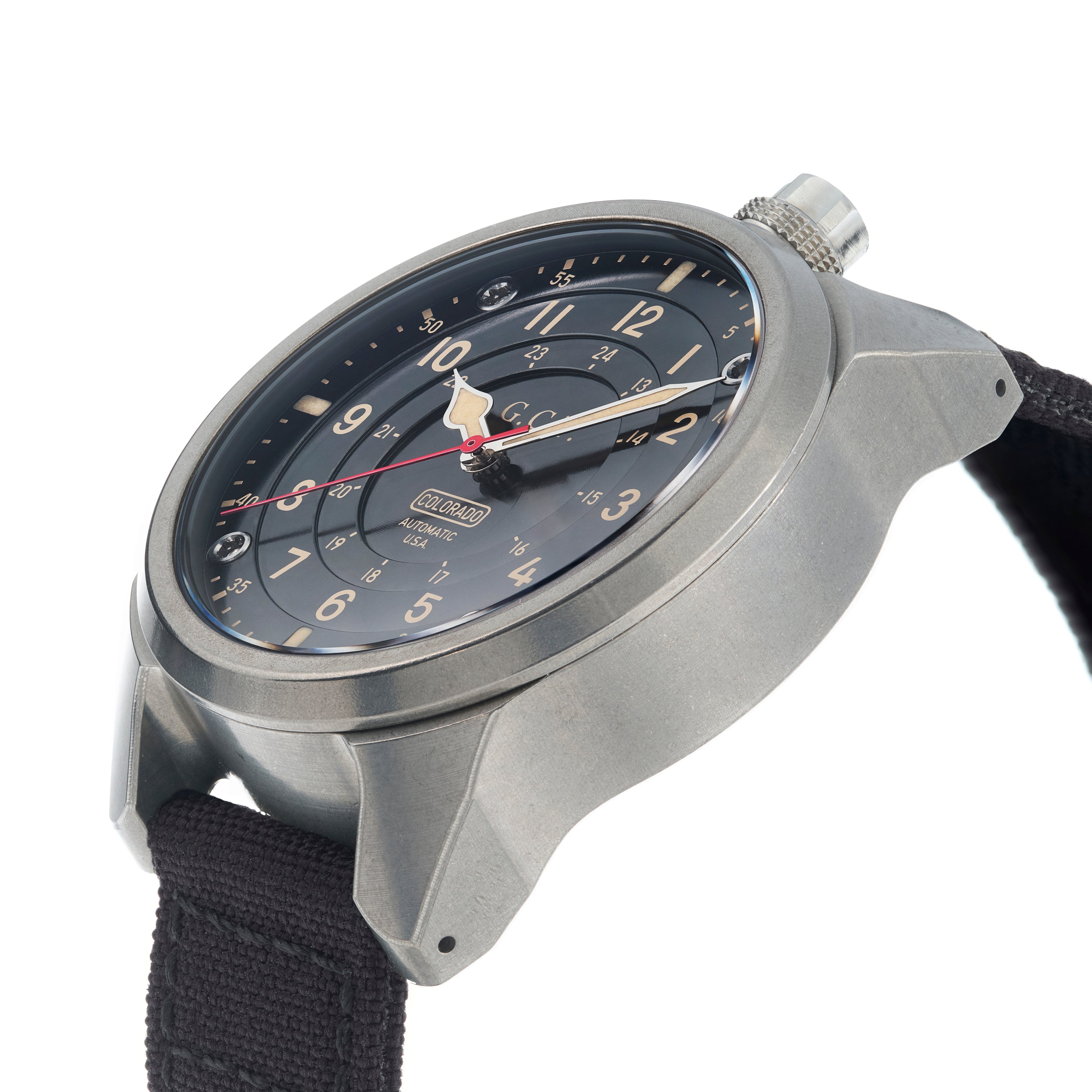 The GCT - Steel Case - Machined Dial